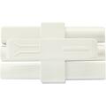 Elitco Lighting Under Cabinet Linkend To End Connector - White UCLEECWH